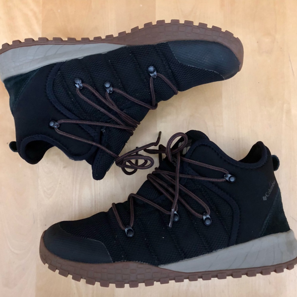Men’s Columbia Fairbanks Waterproof Winter Mid Shoe Boot Hiking Size 12 Brown
